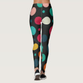 Polka Dots mooie Leggings (Achterkant)