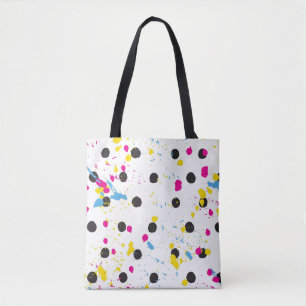 Polka dots multi kleur eenvoudige elegante tas Tas