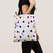 Polka dots multi kleur eenvoudige elegante tas Tas (Dichtbij)
