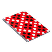 Polka dots notitieboek (Rechterzijde)