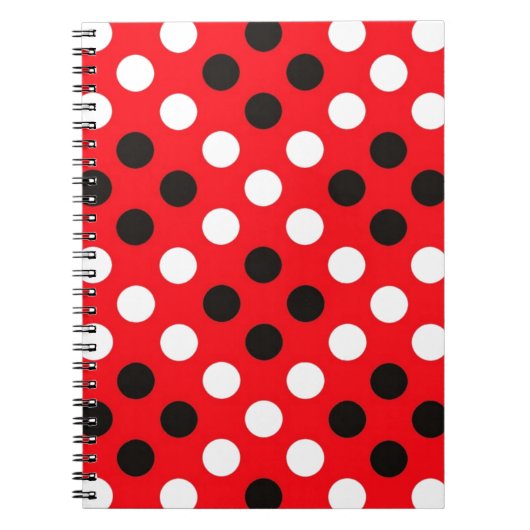 Polka dots notitieboek (Voorkant)
