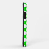 Polka Dots on Green Case-Mate iPhone Case (Achterkant/rechts)
