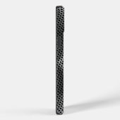 Polka Dots on Metal Bord 01x4 Black BG Case-Mate iPhone Case (Achterkant / Rechts)