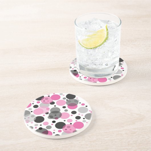 Polka Dots onderzetter (Zijkant)