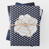 Polka Dots, Owls & Ballerinas Inpakpapier Vel (In situ)