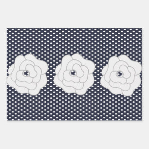 Polka Dots, Owls & Ballerinas Inpakpapier Vel