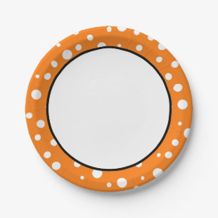 Polka Dots Paper-Borden Papieren Bordje