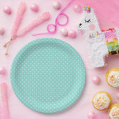 Polka Dots Papieren Bordje (Feest)