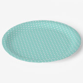 Polka Dots Papieren Bordje (Gekanteld)