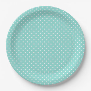 Polka Dots Papieren Bordje