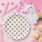 Polka Dots Papieren Bordje (Feest)