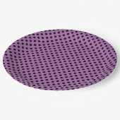 Polka Dots Papieren Bordje (Gekanteld)