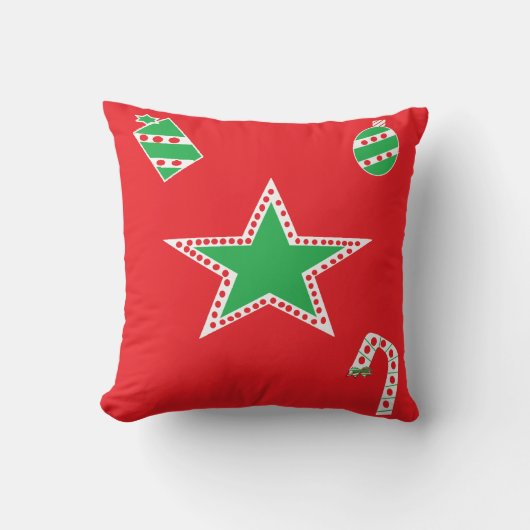 Polka Dots Patroon - Dual Design Dubbele zijdruk Kussen (Voorkant)