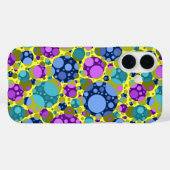 Polka Dots Patroon in Roze Blauw Blauwgroen - Case-Mate iPhone Case (Achterkant (horizontaal))