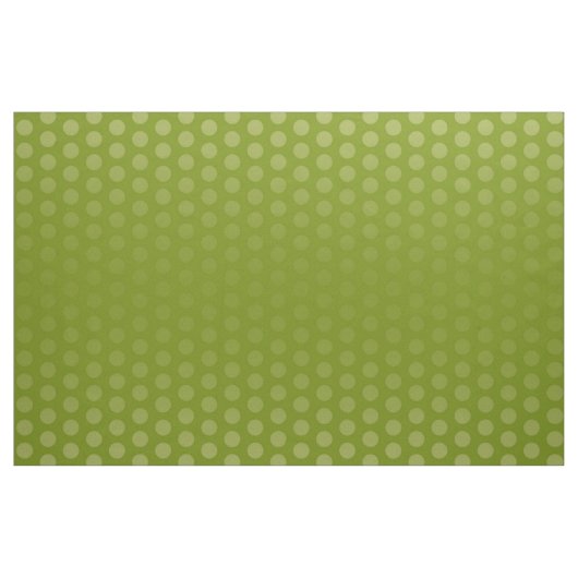 Polka Dots Pattern green + jouw ideeën Stof (Yard (91,4 cm))