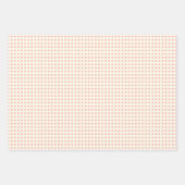  Polka Dots Pattern in Pink and Cream Inpakpapier Vel (Voorkant 2)