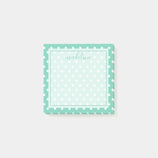 Polka Dots Pattern | Opmerking van Post-it® Notes (Voorkant)
