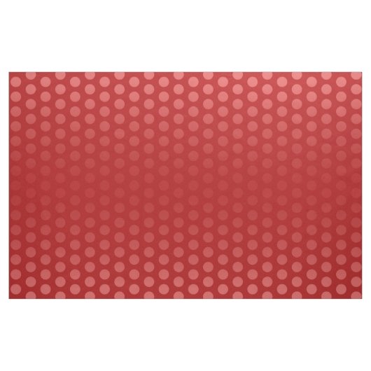 Polka Dots Pattern Red uw ideeën Stof (Yard (91,4 cm))