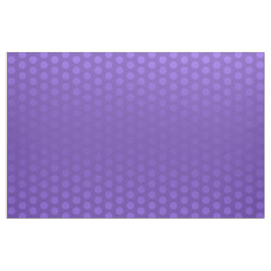 Polka Dots Pattern violet + jouw ideeën Stof