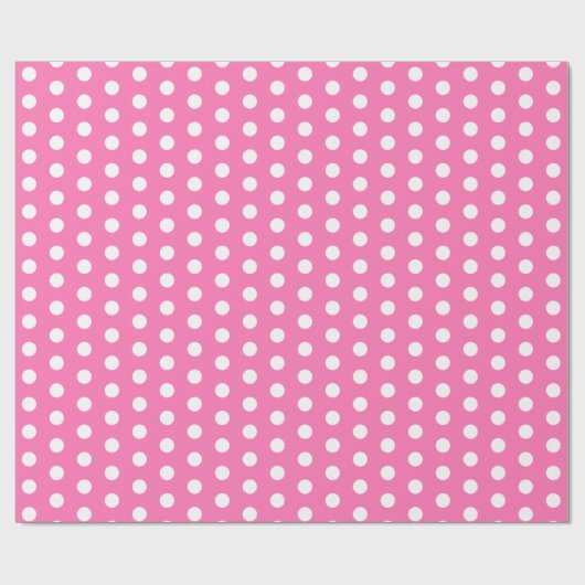 Polka Dots Perky Patroon Heldere kleuren Cadeaupapier (Vlak)