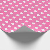 Polka Dots Perky Patroon Heldere kleuren Cadeaupapier (Hoek)