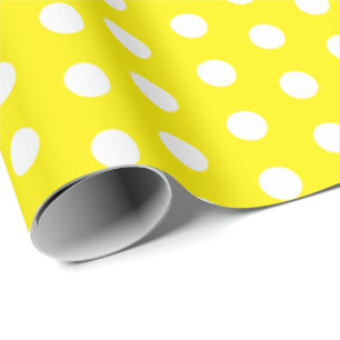 Polka Dots Perky Patroon Heldere kleuren Cadeaupapier