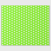 Polka Dots Perky Patroon Heldere kleuren Cadeaupapier (Vlak)