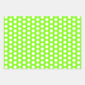 Polka Dots Perky Patroon Heldere kleuren Inpakpapier Vel (Voorkant)