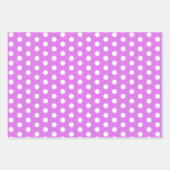 Polka Dots Perky Patroon Heldere kleuren Inpakpapier Vel (Voorkant 3)