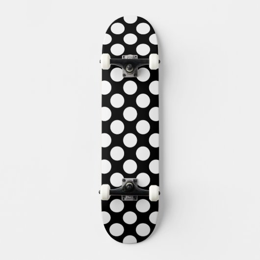 Polka Dots Persoonlijk Skateboard (Voorkant)