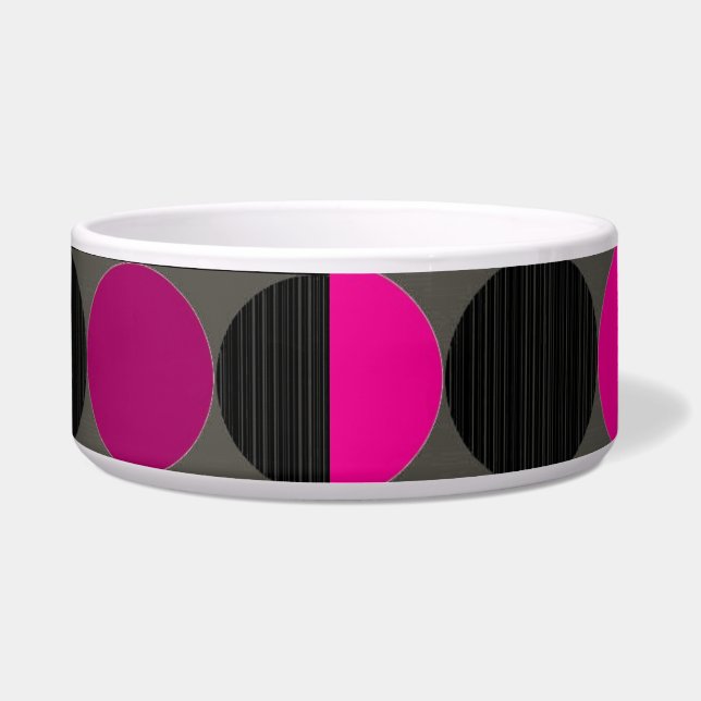 Polka Dots Pet Bowl Voerbakje (Voorkant)
