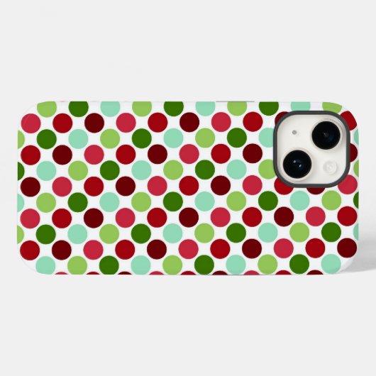 Polka Dots Phone Case (Achterkant (horizontaal))