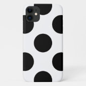 Polka Dots, Polka Dot Pattern, Black and White Case-Mate iPhone Case (Achterkant)