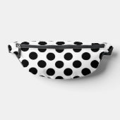 Polka Dots, Polka Dot Pattern, Black and White Heuptasje (Liggend)