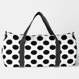 Polka Dots, Polka Dot Pattern, Black and White Plunjezak