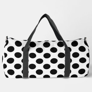 Polka Dots, Polka Dot Pattern, Black and White Plunjezak
