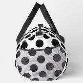 Polka Dots, Polka Dot Pattern, Black and White Plunjezak (Rechts)