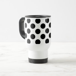 Polka Dots, Polka Dot Pattern, Black and White Reisbeker