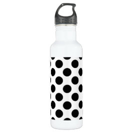 Polka Dots, Polka Dot Pattern, Black and White Waterfles