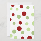 Polka Dots, Polka Dot Pattern, Stippen, Birthday Kaart (Achterkant)