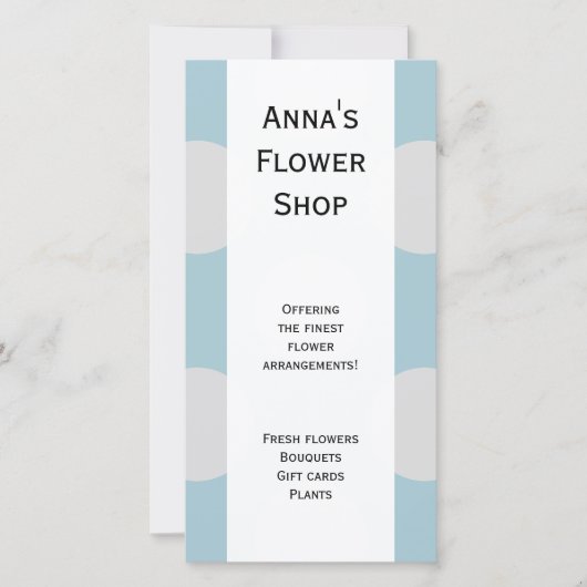 Polka Dots, Polka Dot Pattern, Stippen, Blue, Grey (Voorkant)