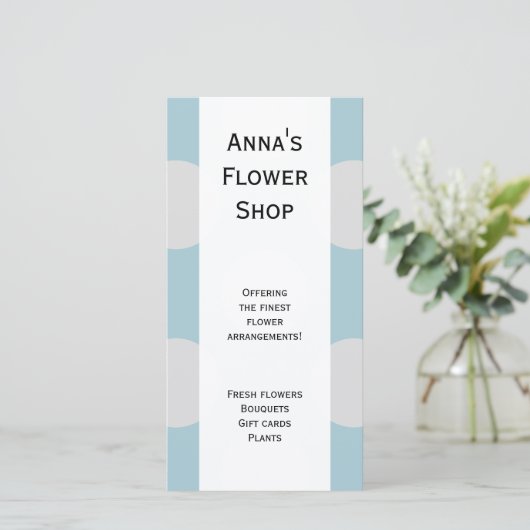 Polka Dots, Polka Dot Pattern, Stippen, Blue, Grey (Staand voorkant)