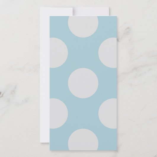 Polka Dots, Polka Dot Pattern, Stippen, Blue, Grey (Achterkant)