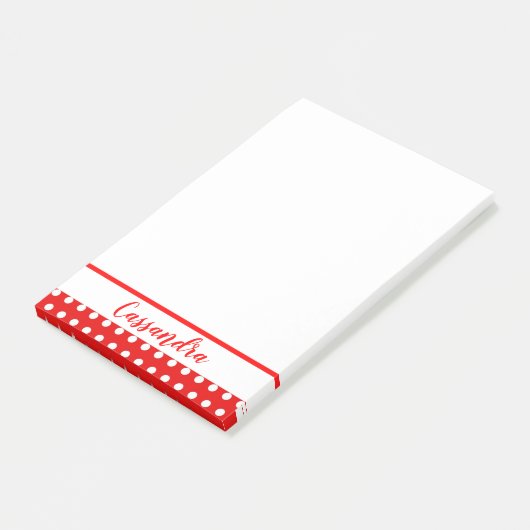 Polka Dots Post-it® Notes (Schuin)
