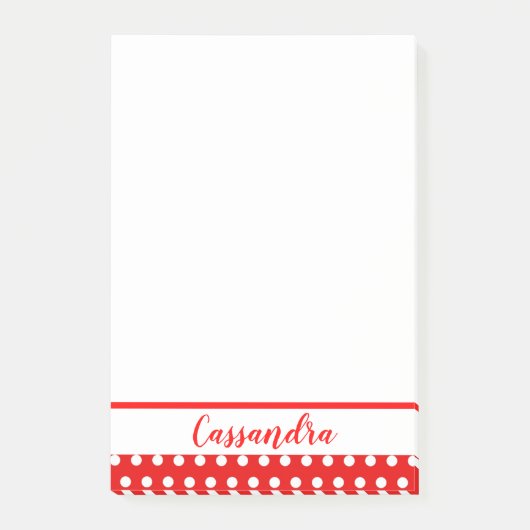 Polka Dots Post-it® Notes (Voorkant)