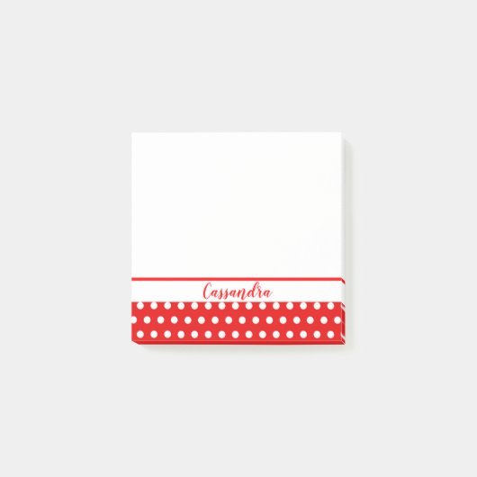 Polka Dots Post-it® Notes (Voorkant)