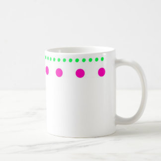 polka dots punktiert gepunktet koffiemok
