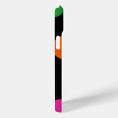 Polka Dots Roze Blauw Zwart Wit Sinaasappel Chic Case-Mate iPhone Case (Achterkant / Rechts)