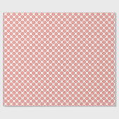 Polka Dots Roze grote stippen Cadeaupapier (Vlak)