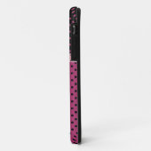 Polka Dots & Roze Roebel iPhone 5 Hoesje (Achterkant/links)